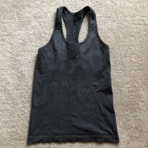 Lululemon dark grey tank, size 6